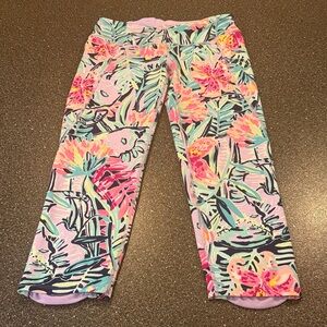 Lilly Pulitzer Luxletic Gold Logo Top